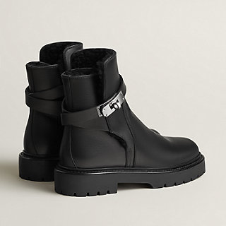 Jeff ankle boot - Black | Hermès Canada
